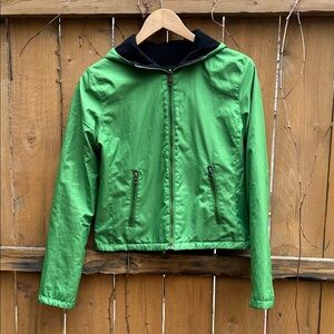 Green Hooded Jacket